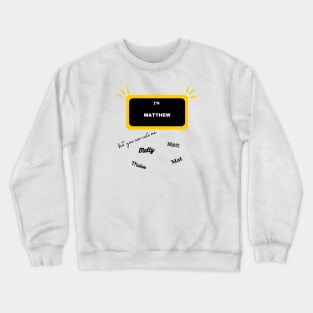 Matthew Crewneck Sweatshirt